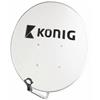 PARABOLA KONIG SAT-SD60 60 cm 37.8 dB IN ACCIAIO COLORE GRIGIO